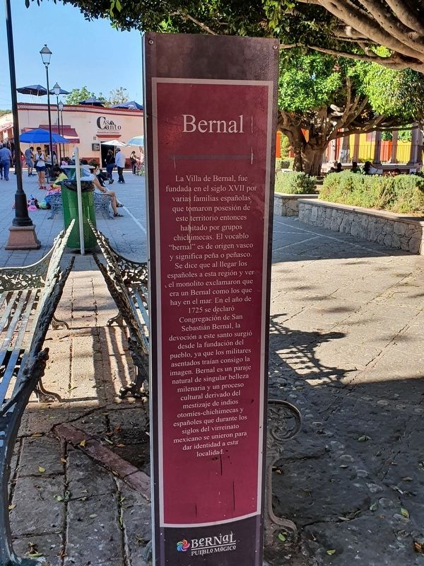 Bernal Marker image. Click for full size.