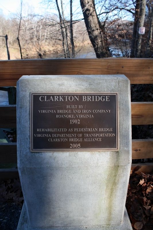 Clarkton Bridge Marker image. Click for full size.