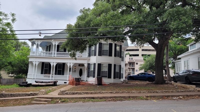 The view of the Goforth-Harris House from across the street. Click for full size. The view of the Goforth-Harris House from across the street image. Click for full size.