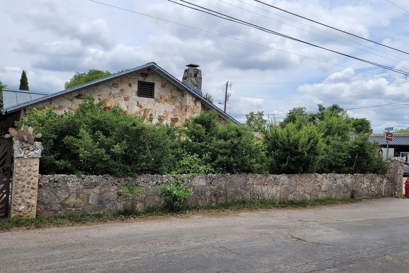 The James C. Lane House and Marker (far right). Click for full size. The James C. Lane House and Marker (far right) image. Click for full size.