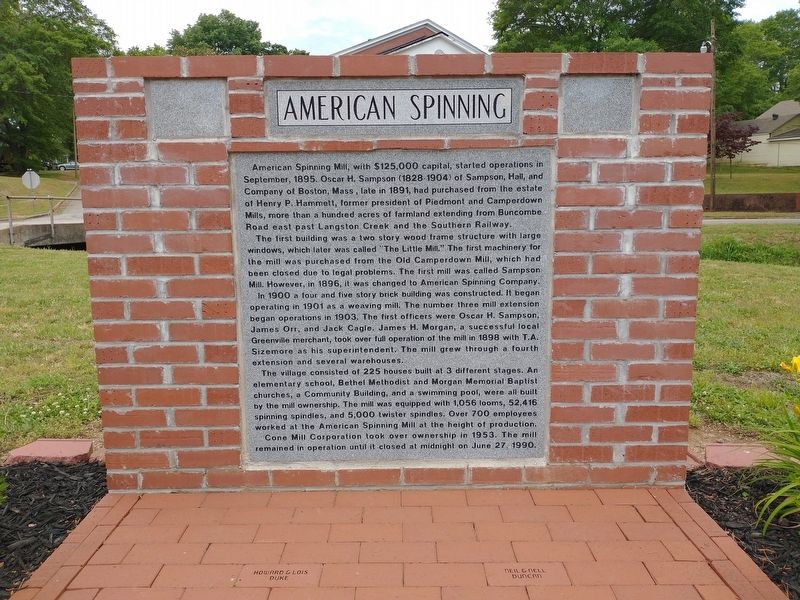 American Spinning Marker. Click for full size. American Spinning Marker image. Click for full size.
