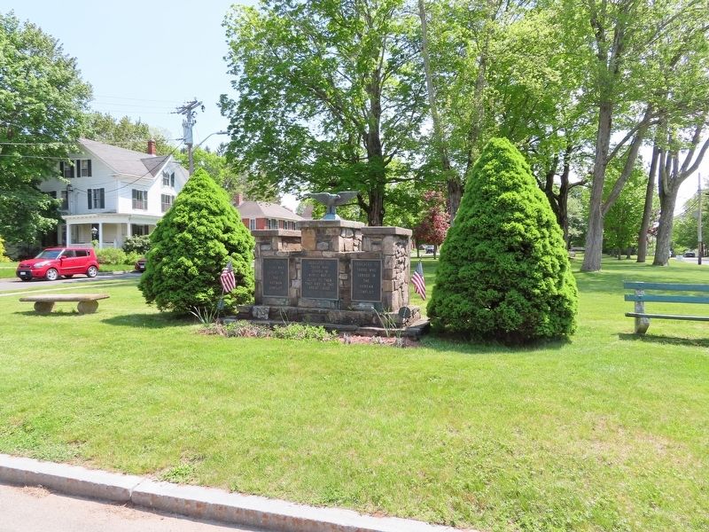 Brookfield Veterans Memorial image. Click for full size.