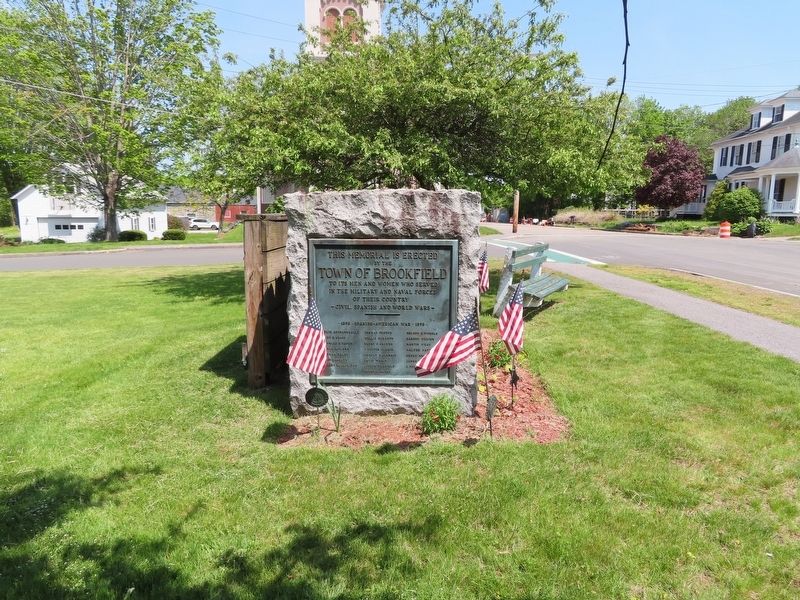 Brookfield Spanish-American War Memorial image. Click for full size.