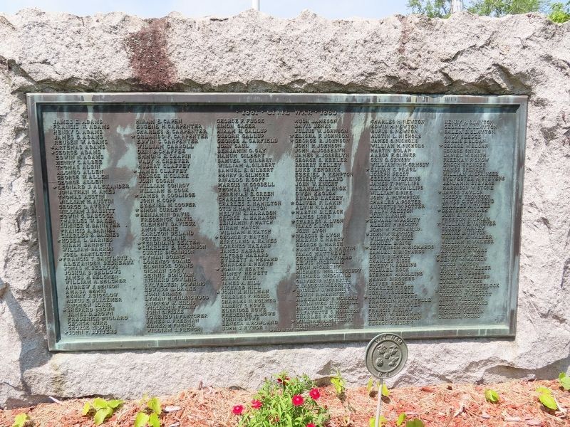 Brookfield Civil War Memorial image. Click for full size.