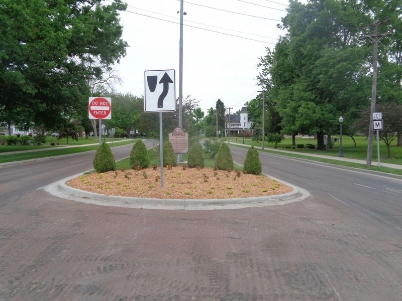 Brookfield Marker. Click for full size. Brookfield Marker image. Click for full size.