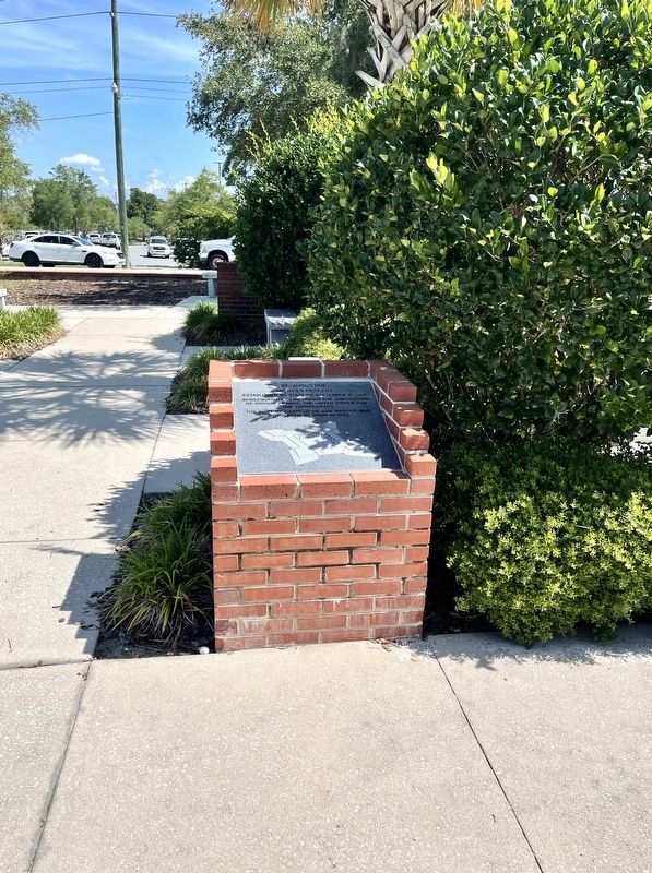 St. Augustine Marker. Click for full size. St. Augustine Marker image. Click for full size.
