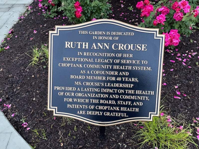 Ruth Ann Crouse Marker image. Click for full size.