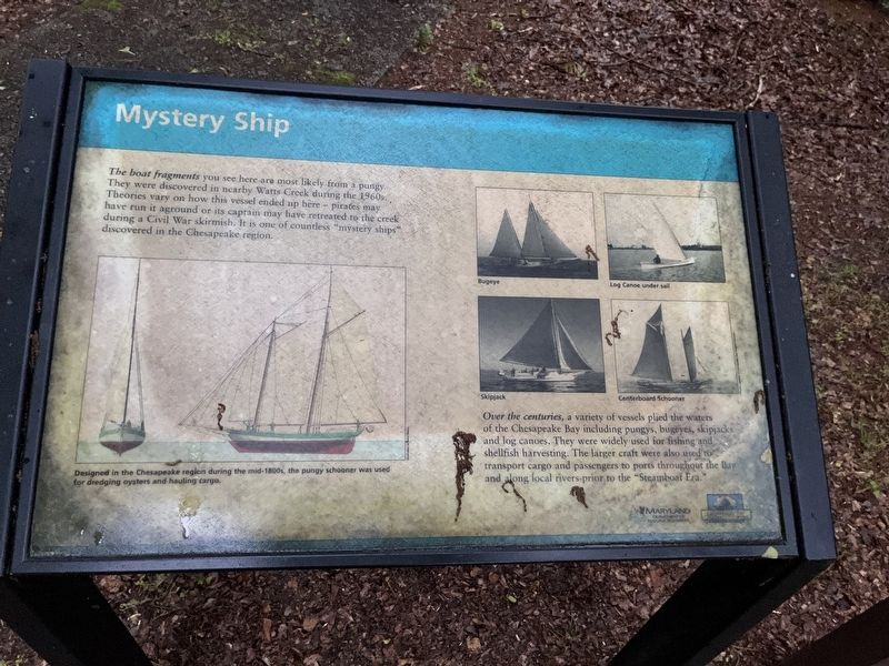 Mystery Ship Marker. Click for full size. Mystery Ship Marker image. Click for full size.