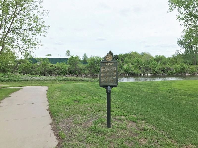 Fur Trapper Ambush Marker, from the north. Click for full size. Fur Trapper Ambush Marker, from the north image. Click for full size.