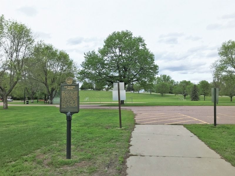 Fur Trapper Ambush Marker, from the south. Click for full size. Fur Trapper Ambush Marker, from the south image. Click for full size.