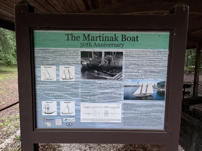 The Martinak Boat Marker image. Click for full size.
