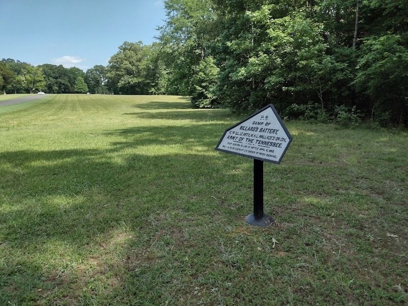 Camp of Willards Battery Marker image. Click for full size.