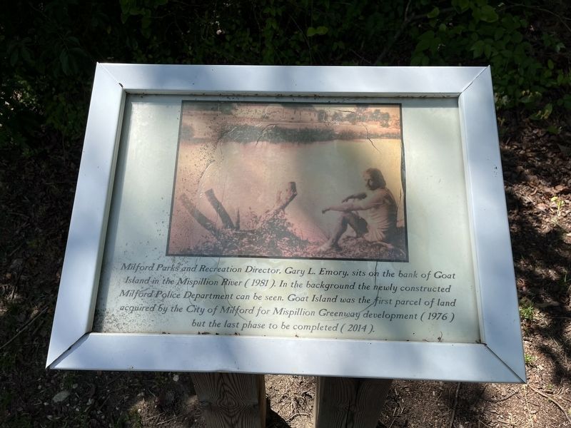 Milford Parks and Recreation Director� Marker image. Click for full size.