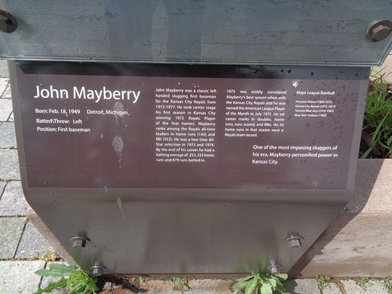 John Mayberry Marker image. Click for full size.