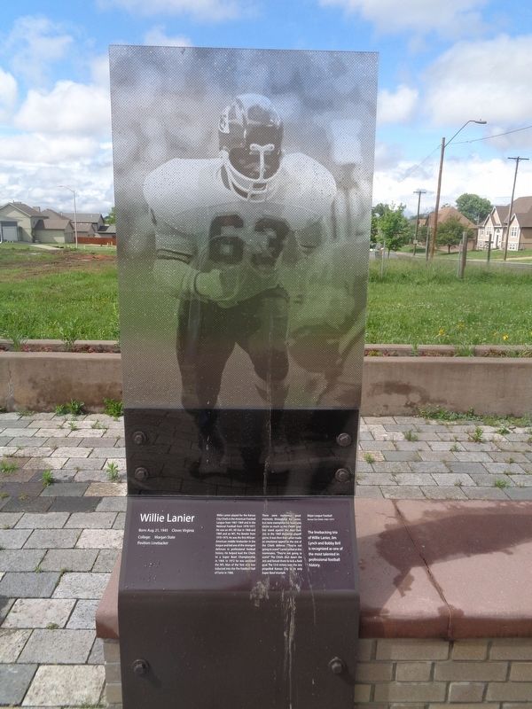 Willie Lanier Marker image. Click for full size.