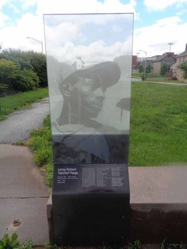 Leroy Robert "Satchel" Paige Marker. Click for full size. Leroy Robert "Satchel" Paige Marker image. Click for full size.