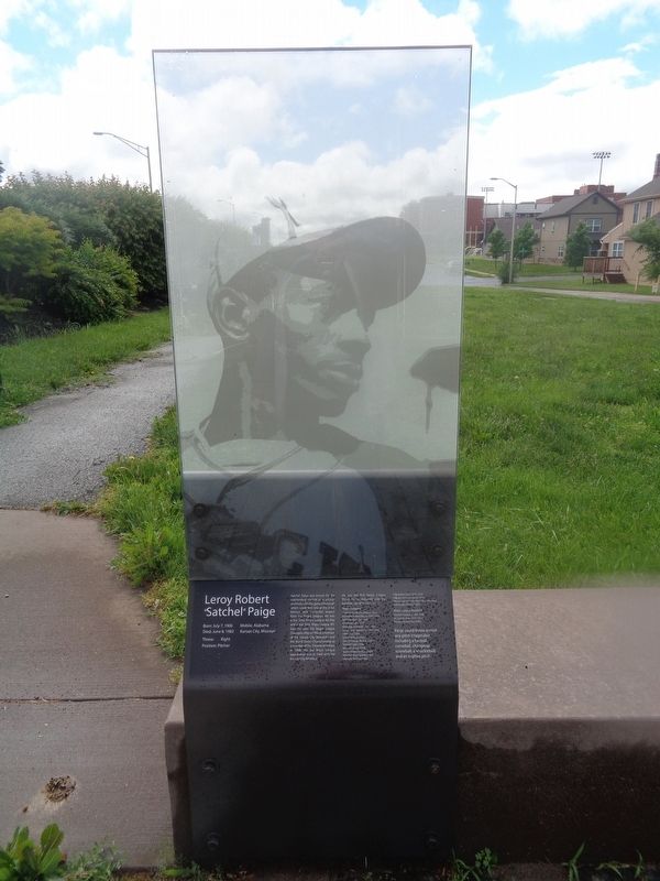 Leroy Robert "Satchel" Paige Marker image. Click for full size.