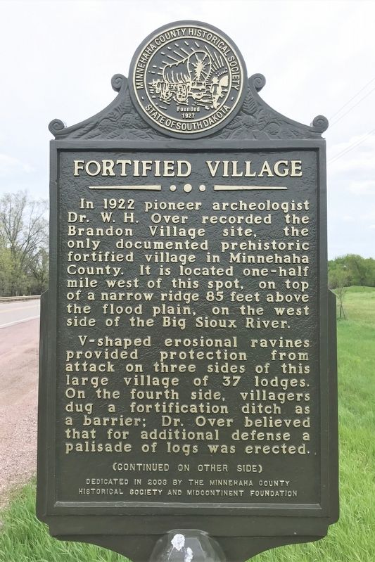 Fortified Village Marker image. Click for full size.