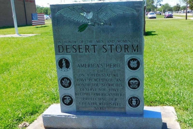 Viet Nam/ Desert Storm Memorial image. Click for full size.