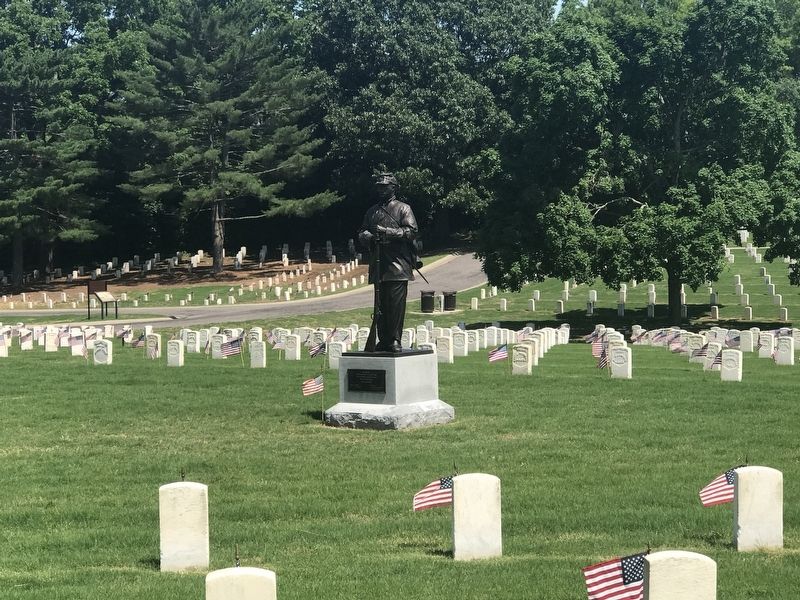 U.S. Colored Troops Memorial. Click for full size. U.S. Colored Troops Memorial image. Click for full size.