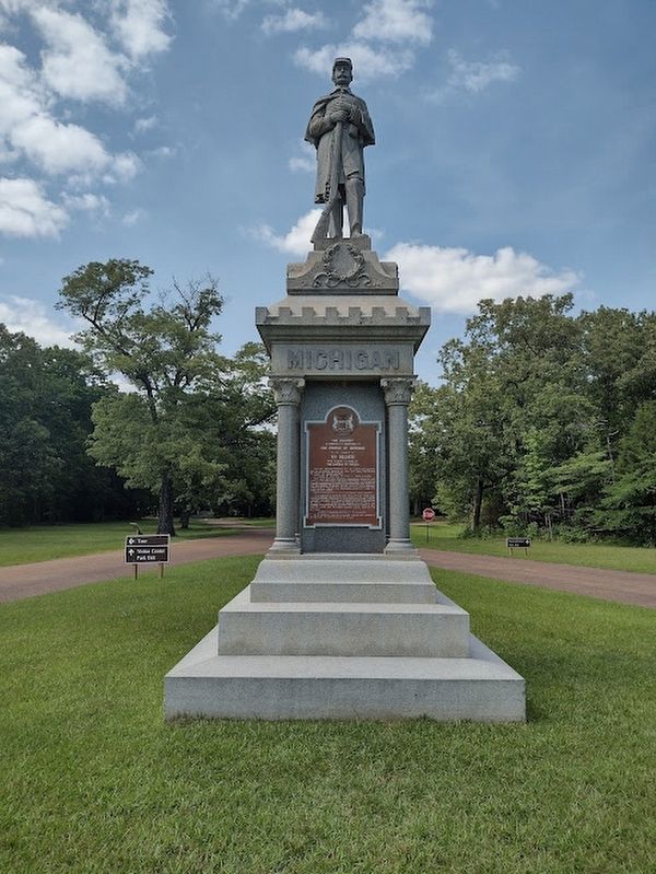 Michigan Monument image. Click for full size.