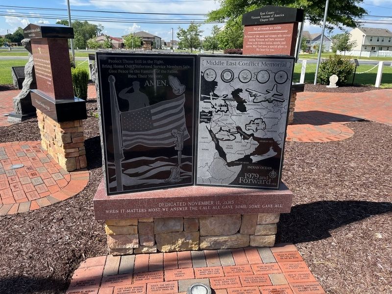 Middle East Conflict Memorial image. Click for full size.