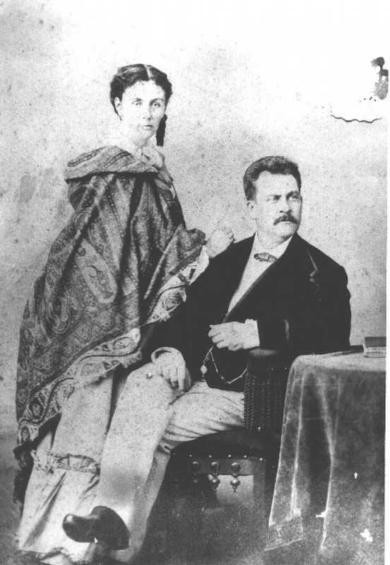 Charles Reed and wife, Ann E. Reed image. Click for full size.