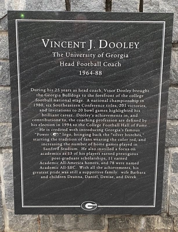 Vincent J. Dooley Marker image. Click for full size.
