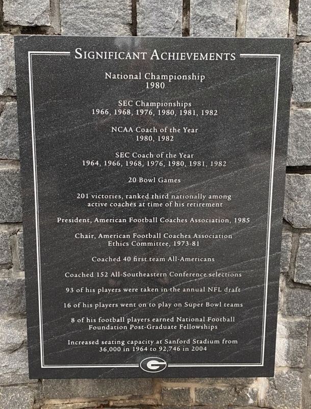 Significant Achievements Marker image. Click for full size.