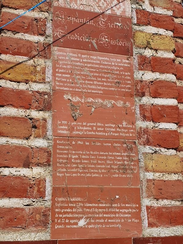 Uspantn, Land of Tradition and History Marker image. Click for full size.