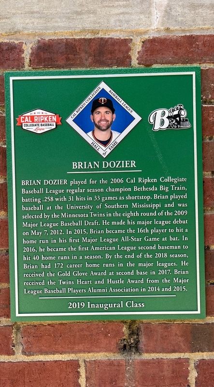 Brian Dozier Marker image. Click for full size.