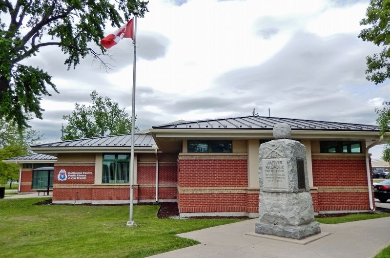 Jarvis and Walpole War Memorial. Click for full size. Jarvis and Walpole War Memorial image. Click for full size.