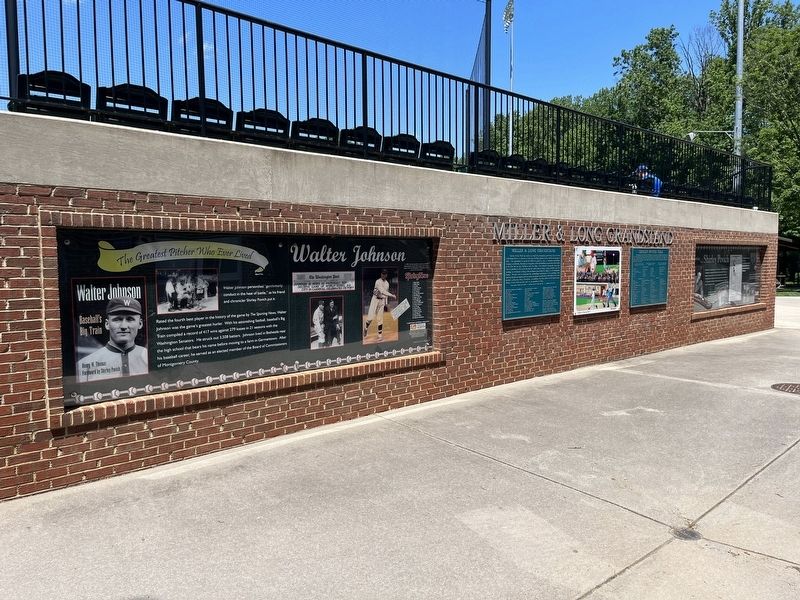 Miller & Long Grandstand Marker image. Click for full size.