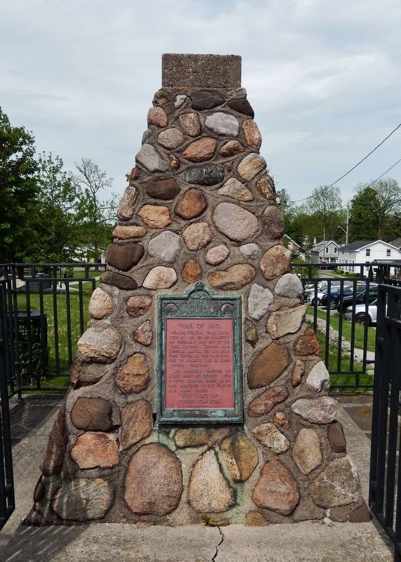 War of 1812 Marker & Monument image. Click for full size.