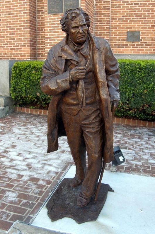 Thaddeus Stevens, the sculpture image. Click for full size.