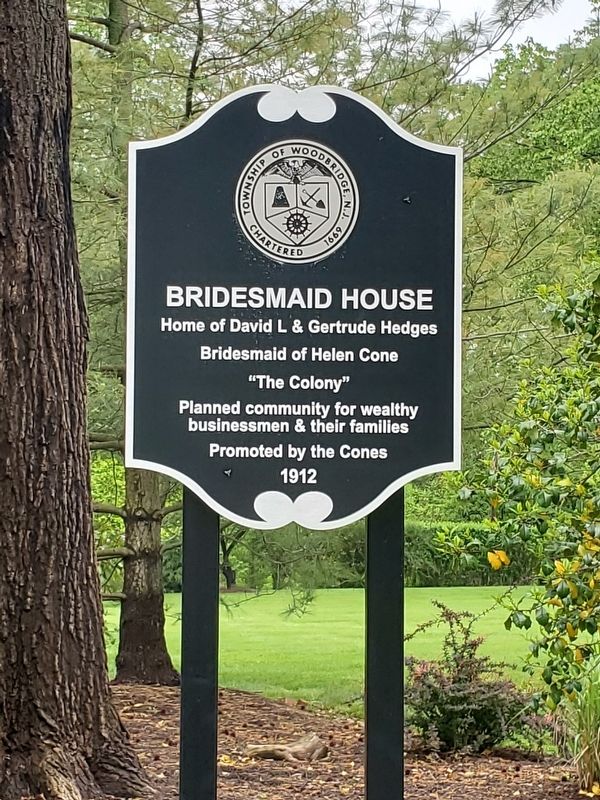 Bridesmaid House Marker. Click for full size. Bridesmaid House Marker image. Click for full size.