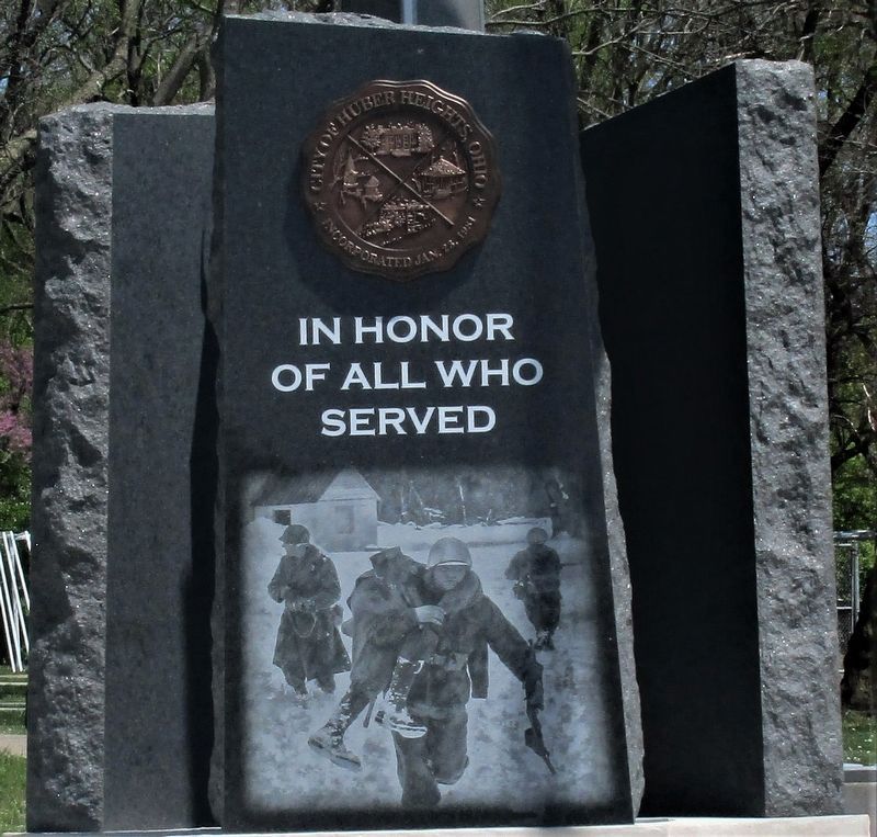 Huber Heights Veterans Memorial image. Click for full size.