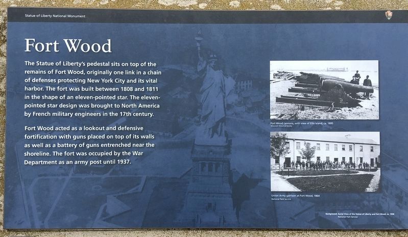 Fort Wood Marker image. Click for full size.
