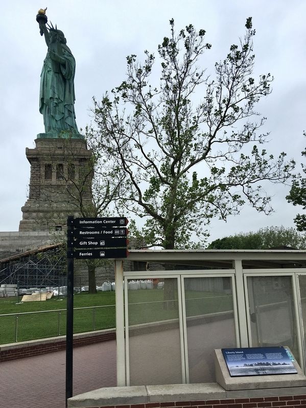 Liberty Island Marker image. Click for full size.