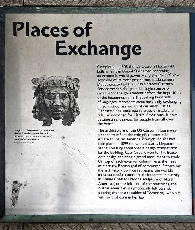 Places of Exchange Marker image. Click for full size.