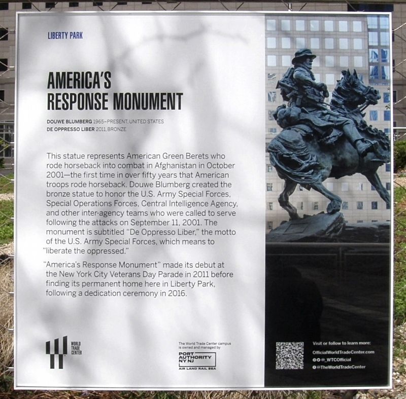 Americas Response Monument image. Click for full size.