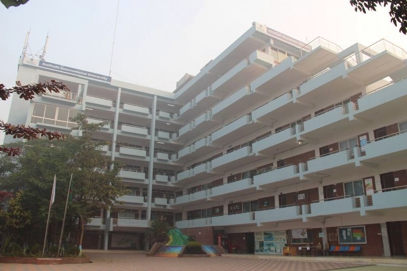Academic Building 1, Daffodil International University image. Click for full size.