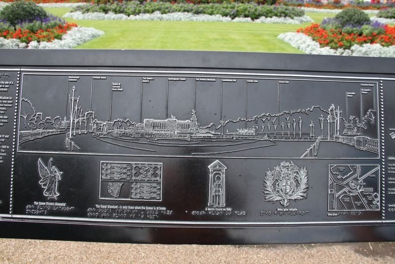 Buckingham Palace Marker (center). Click for full size. Buckingham Palace Marker (center) image. Click for full size.