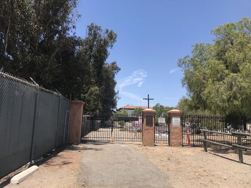 Old Mission Cemetery Marker image. Click for full size.