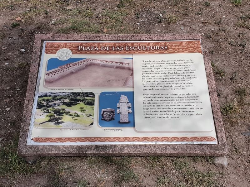 The Plaza of the Sculptures Marker. Click for full size. The Plaza of the Sculptures Marker image. Click for full size.