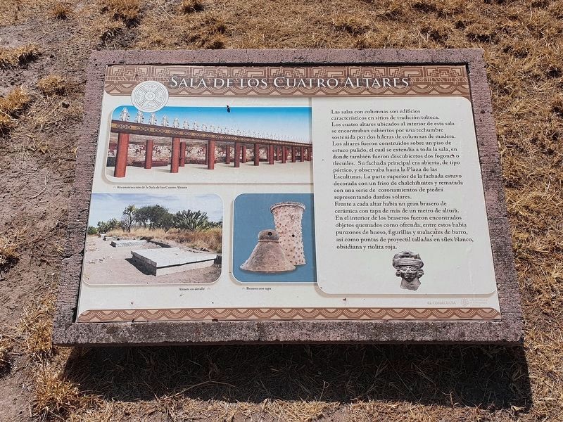 The Building of the Four Altars Marker image. Click for full size.