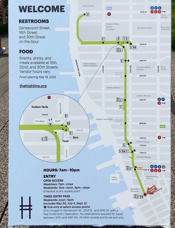 High Line Map image. Click for full size.