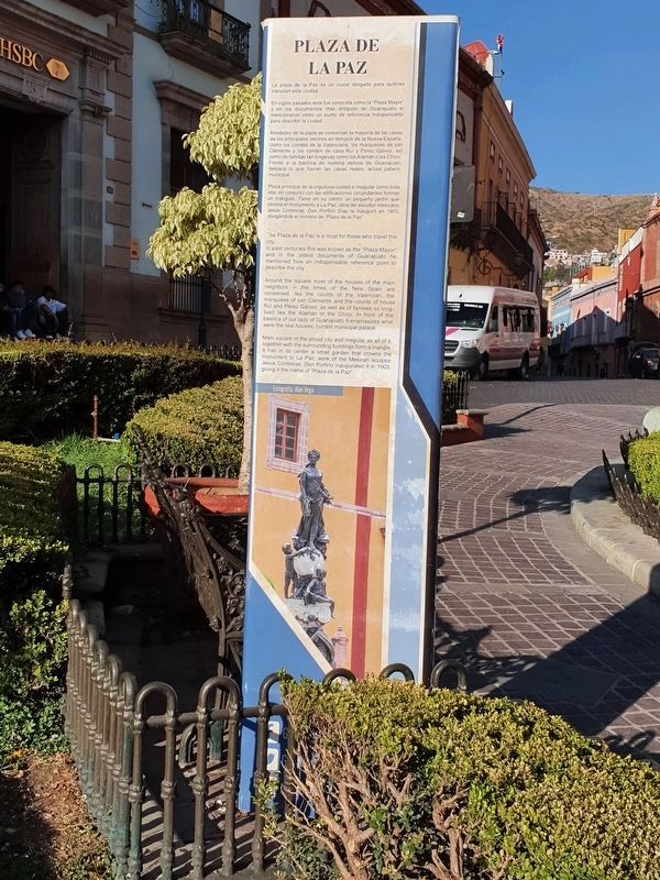 Plaza de la Paz Marker image. Click for full size.