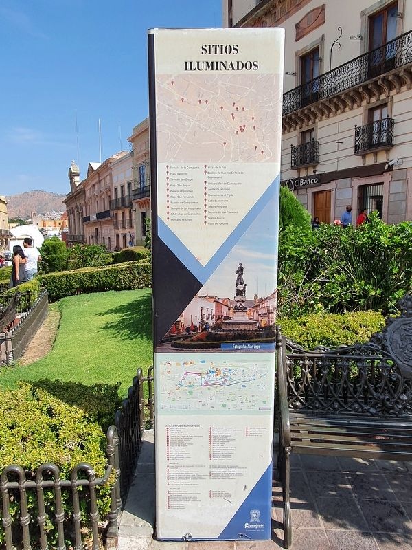 Plaza de la Paz Marker image. Click for full size.