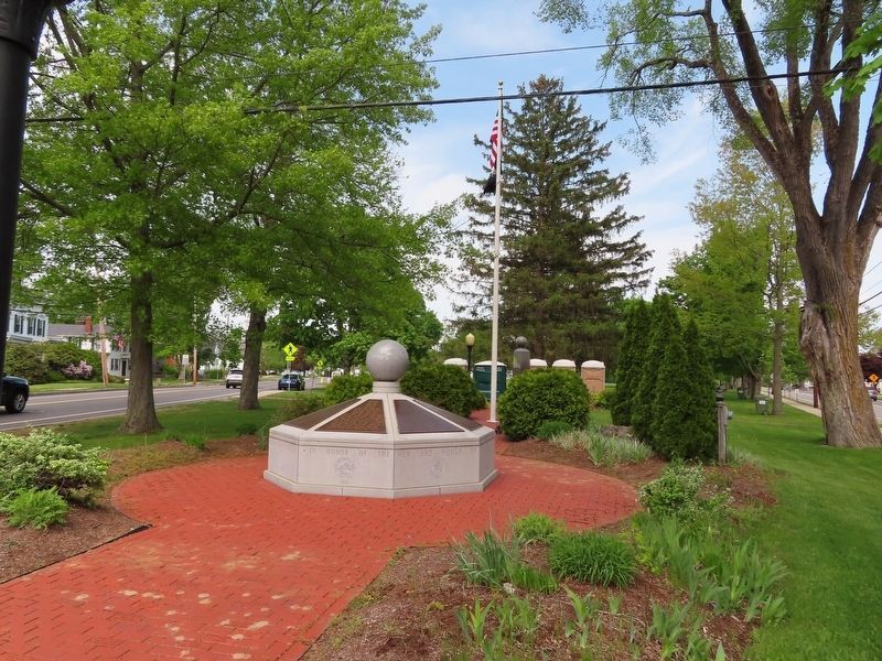 West Brookfield Veterans Monument image. Click for full size.